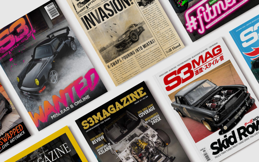 S3 Magazine Cover & Layout Design